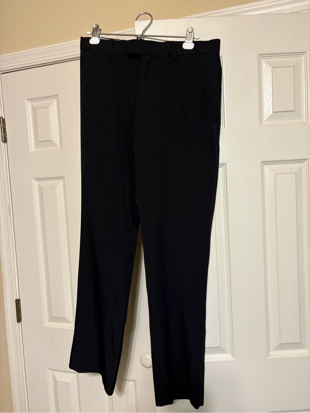 Mens Black Modern Fit Dress Pants 32x32- Michael Beandon